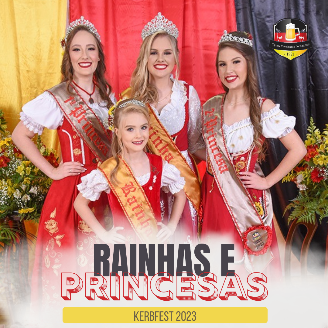 Escolha Das Rainhas E Princesas Kerbfest Peritiba